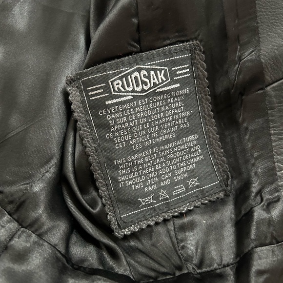 Rudsak women’s leather jacket small - Picture 5 of 5